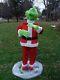 Life Size Animated Singing Grinch-christmas Decoration- 5 Ft. Tall