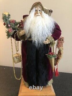 LYNN HANEY 2000 # 1140 Victorian KeepsakesCHRISTMAS SANTA 17 SIGNED