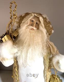 LYNN HANEY Santa 1994 GoldSanta Of Peace Signed, Style 301 Rare 21