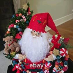 LYNN HANEY Santa Gumdrop Santa 1996 Signed, Style #6102 Restored