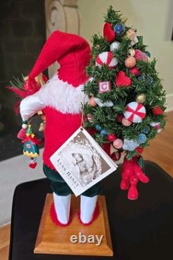 LYNN HANEY Santa Gumdrop Santa 1996 Signed, Style #6102 Restored