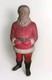 Large 1950's Macy's Foam Santa Claus Display 59 Tall Super Rare