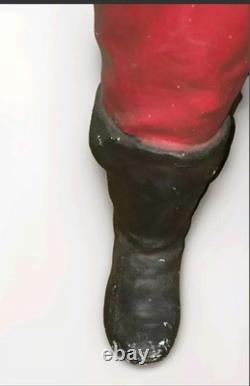 Large 1950's Macy's Foam Santa Claus Display 59 Tall Super Rare