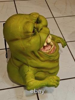 Large Deluxe Ghostbusters Slimer Ghost Figure Statue Display Prop Collectible