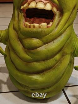 Large Deluxe Ghostbusters Slimer Ghost Figure Statue Display Prop Collectible