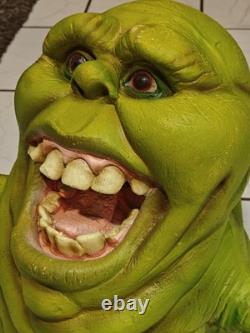 Large Deluxe Ghostbusters Slimer Ghost Figure Statue Display Prop Collectible