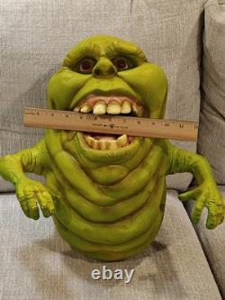 Large Deluxe Ghostbusters Slimer Ghost Figure Statue Display Prop Collectible