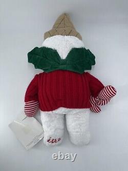 Large Mr Bingle Plush Snowman Christmas 2007 25 New Orleans Dillards with Tags
