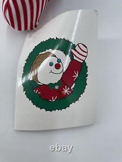 Large Mr Bingle Plush Snowman Christmas 2007 25 New Orleans Dillards with Tags
