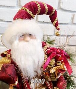 Large Santa Fairy With Sleigh Very Detailed