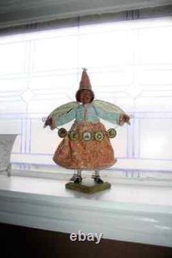 Large Sheila Bentley Peace Angel Figurine Handmade One of a Kind