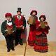 Large Victorian Style Christmas Carolers Figurines Set Of 4
