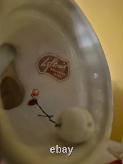 Lefton Vintage Christmas Angel Caroler Bell with Spaghetti Trim Complete Set of 3