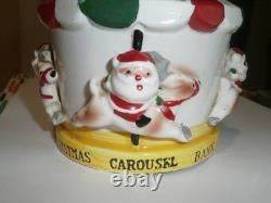 Lego Japan Vintage Christmas Carousal Bank 1958 As Found Very Nice Detail