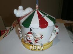 Lego Japan Vintage Christmas Carousal Bank 1958 As Found Very Nice Detail