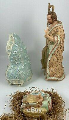 Lenox A King is Born Nativity Holy Family MARY JOSEPH & BABY JESUS