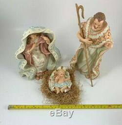 Lenox A King is Born Nativity Holy Family MARY JOSEPH & BABY JESUS