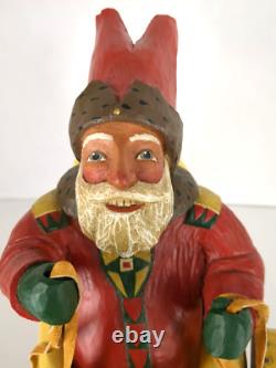 Leo Smith III RARE Great Plains Santa Original Folk Art #1022/5000 READ