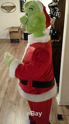 Life Size 5 Foot 2 Grinch That Stole Christmas Holiday Prop Animated