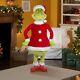 Life Size Animated Grinch 5.74 Ft Christmas Prop Speaks Grinch Phrases Gemmy