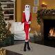 Life Size Animated Jack Skellington As Santa Nightmare Before Christmas 6.5 New