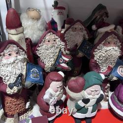 Lifetime Vintage Santa Collection Lot Of 75+ 1980-90s