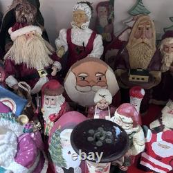 Lifetime Vintage Santa Collection Lot Of 75+ 1980-90s