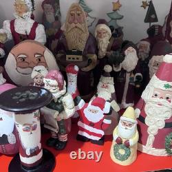 Lifetime Vintage Santa Collection Lot Of 75+ 1980-90s
