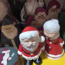 Lifetime Vintage Santa Collection Lot Of 75+ 1980-90s