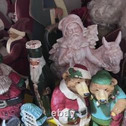Lifetime Vintage Santa Collection Lot Of 75+ 1980-90s
