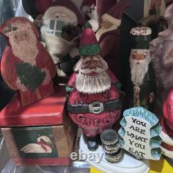 Lifetime Vintage Santa Collection Lot Of 75+ 1980-90s