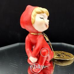 Lil Devil Girl Your My ONLY VICE Figurine Red She Devil Original Golden Tag 50s