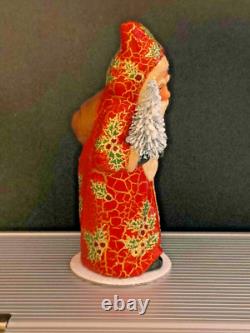 Limited Edition German Papier Mache Father Christmas & Tree 7
