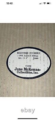 Limited Edition Signed June McKenna BEDTIME STORIES 105/2000