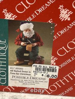 Longaberger Possible Dreams Santa 2007 All Nailed Down In Time For Christmas