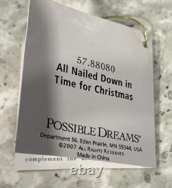 Longaberger Possible Dreams Santa 2007 All Nailed Down In Time For Christmas