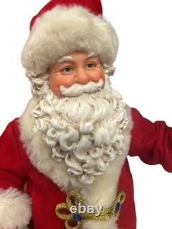 Longaberger Possible Dreams Santa Figurine American Traditions #88006 2005
