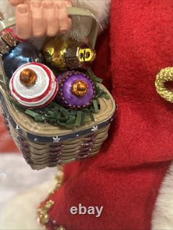 Longaberger Possible Dreams Santa Figurine American Traditions #88006 2005