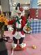 Looney Tunes Sylvester Cat Animated 1997 Motionette Xmas Santa