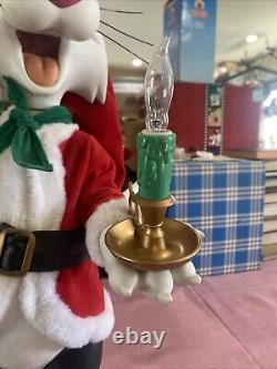 Looney Tunes Sylvester cat animated 1997 motionette Xmas Santa