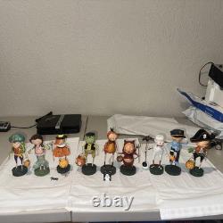 Lori Mitchell Lot of 9 Halloween Figures