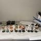 Lori Mitchell Lot Of 9 Halloween Figures