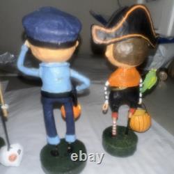 Lori Mitchell Lot of 9 Halloween Figures