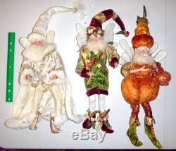 Lot Of 16 Mark Roberts Fair Elf 16 To 22 Tall Each Depending On Size Of Hat