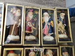 Lot of 39 Memories of Santa Collection Ornament/Figurines-Don Warning-MINT COND