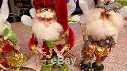 Lot of 4 Mark Roberts Christmas Santa Elf Fairies