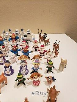 Lot of 79 Classic Media playing mantis Rudolph Red Nose Reindeer mixed Figures