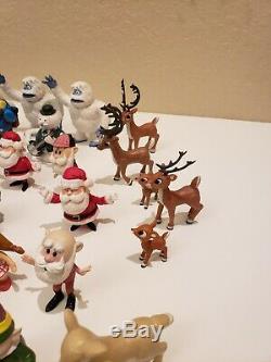 Lot of 79 Classic Media playing mantis Rudolph Red Nose Reindeer mixed Figures