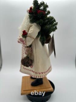 Lynn Haney 2001 Christmas Songbirds Santa Figurine Style #1271 Signed
