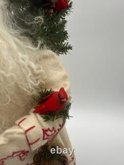Lynn Haney 2001 Christmas Songbirds Santa Figurine Style #1271 Signed